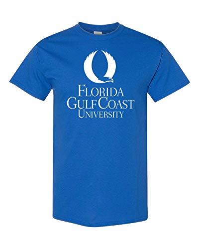 Florida Gulf Coast University Official One Color T-Shirt - Royal