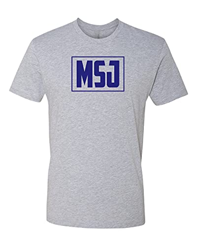 Mount St. Joseph MSJ Block One Color Exclusive Soft Shirt - Heather Gray