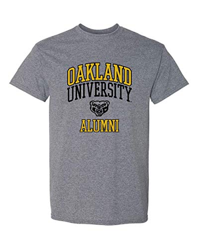 Oakland University Alumni Two Color T-Shirt - Graphite Heather