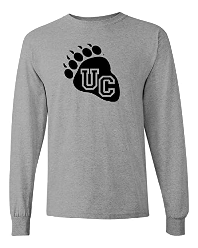 Ursinus College UC Foot Long Sleeve T-Shirt - Sport Grey