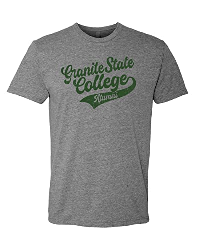 Granite State College Alumni Soft Exclusive T-Shirt - Dark Heather Gray