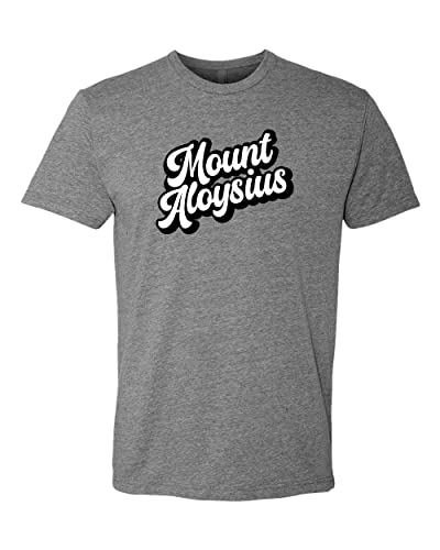 Mount Aloysius Alumni Soft Exclusive T-Shirt - Dark Heather Gray
