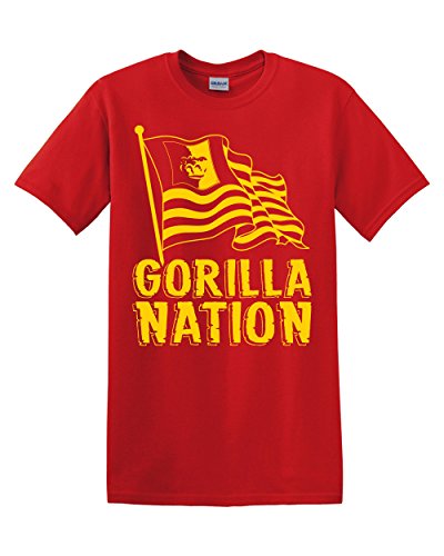 Pittsburg State Gorilla Nation Short Sleeve T-Shirt - Red