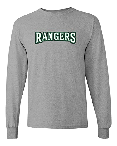 Wisconsin Parkside Text Logo Long Sleeve Shirt - Sport Grey