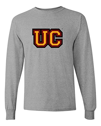 Ursinus College Full Color UC Long Sleeve T-Shirt - Sport Grey