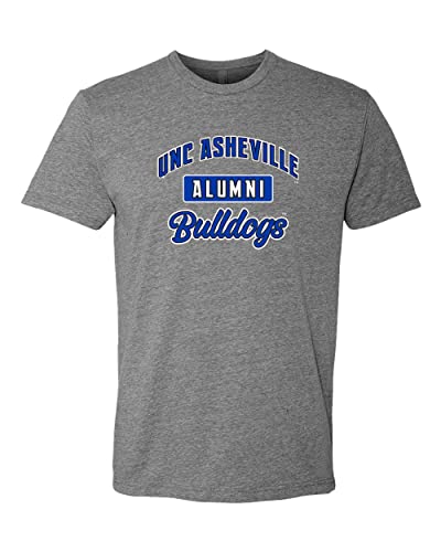 University of North Carolina Asheville Alumni Soft Exclusive T-Shirt - Dark Heather Gray