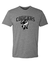 Load image into Gallery viewer, Columbus State University Cougars Grey Soft Exclusive T-Shirt - Dark Heather Gray
