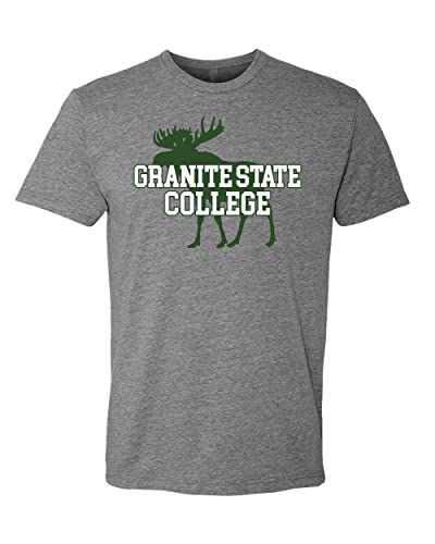 Granite State College Soft Exclusive T-Shirt - Dark Heather Gray